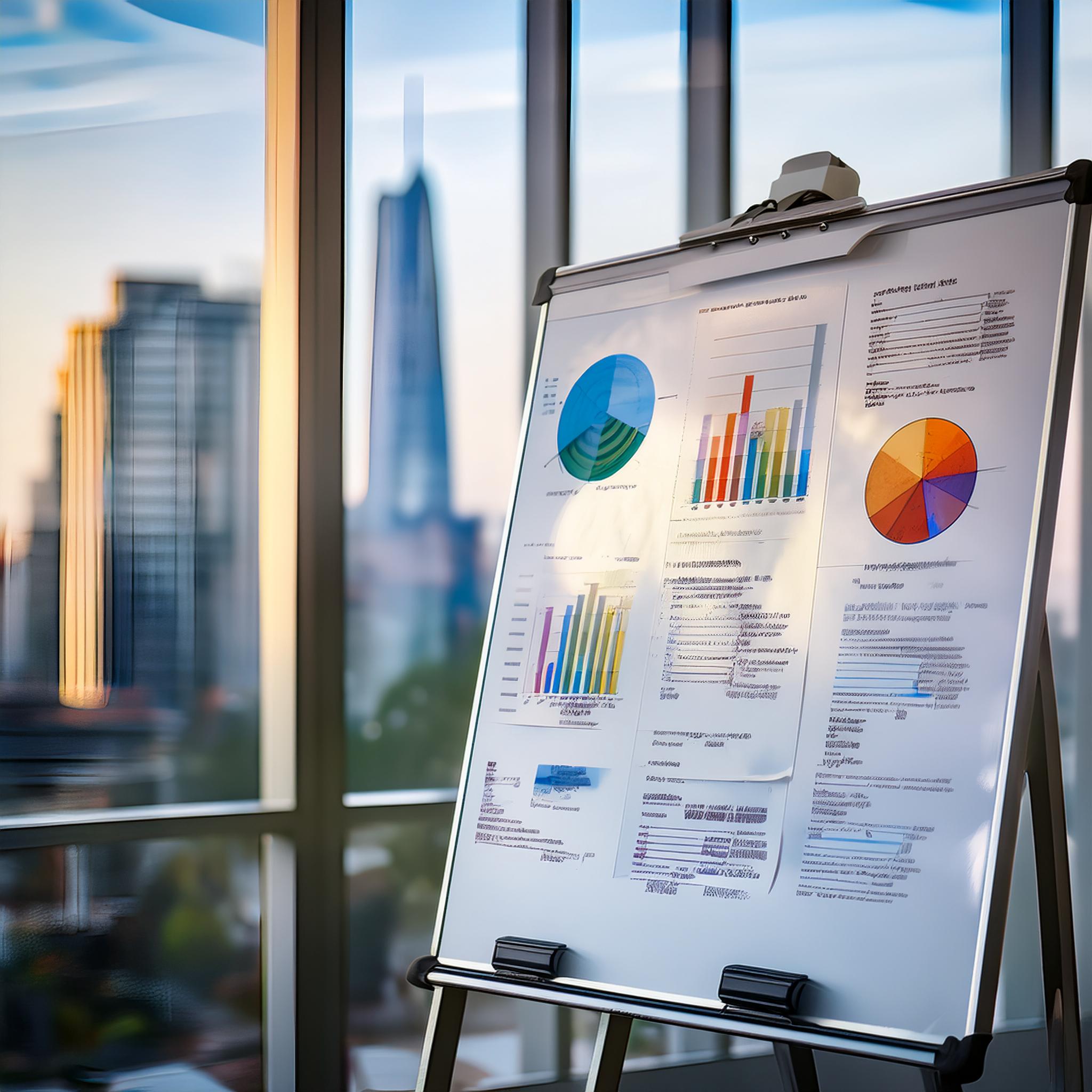 Steuerberatung für Unternehmen - Kundenpräsentation und Analytik