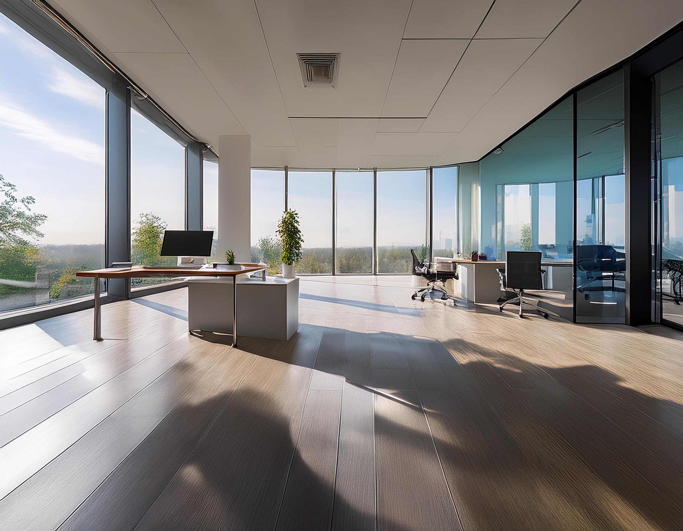 Elegante Büroräume einer Steuerkanzlei in Frankfurt
